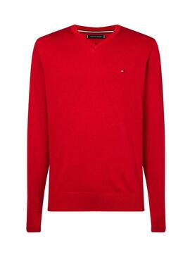 Maillot Tommy Hilfiger Organic Cotton Soie Rouge