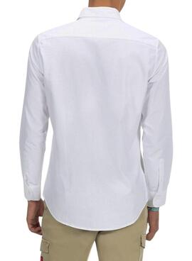 Chemise El Pulpo Oxford Basique Blanche pour Homme