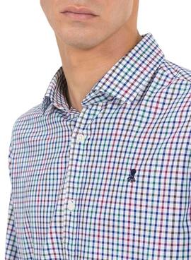 Chemise El Pulpo Imprimé Carreaux Vichy Multicolore pour Homme