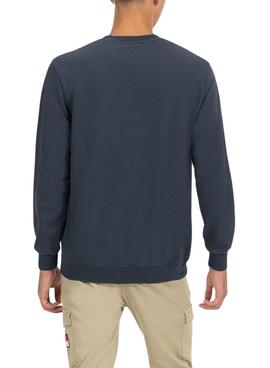 Sweatshirt El Pulpo Imprimé  Snowboard Marine pour Homme