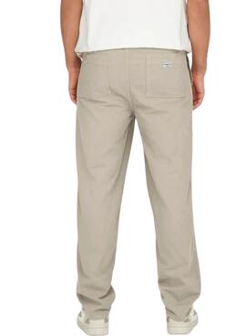 Pantalon Only and Sons Sinus Loose Beige pour Homme