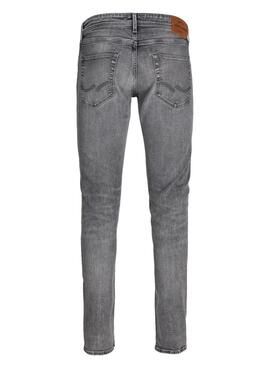 Jean Jack and Jones Glenn Cole Gris pour Homme