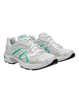 Baskets Asics GEL 1130 Blanc et Vert pour Femme