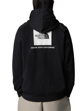 Sweat-shirt The North Face Ranglan Box Noir pour Homme