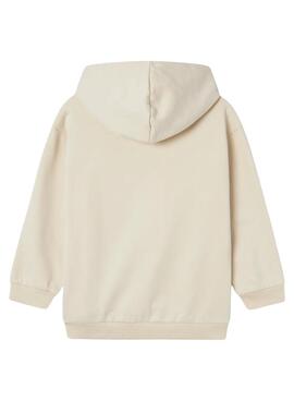 Sweat Name It Sakko Beige pour Fille