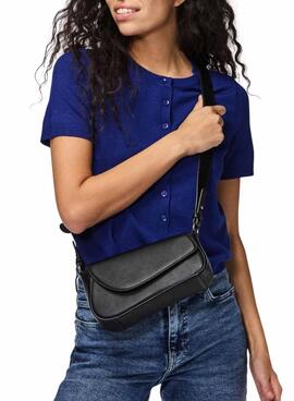 Sac Pieces Pinna Bandoulière Noir pour Femme