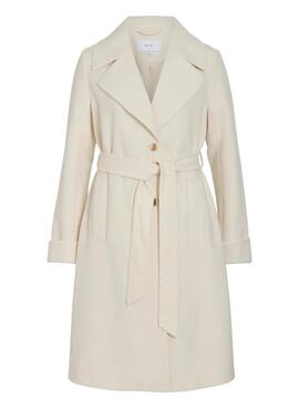 Manteau Vila Vicooley Beige pour Femme 