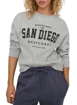 Sweat Only Gris San Diego pour femme