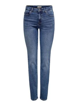 Jean Only Sui Slim Bleu pour femme