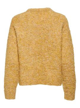 Pull Only Cirola Jaune pour femme