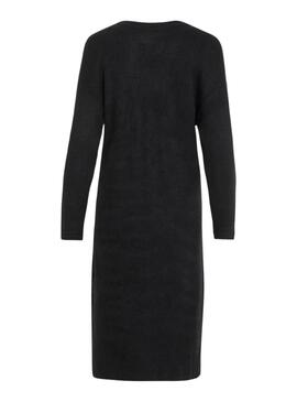 Robe Vila Vima Tricot Noir pour femme