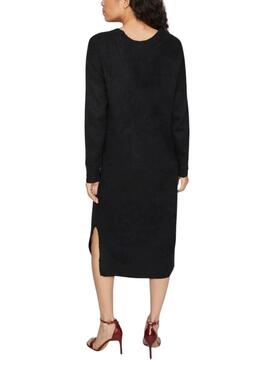 Robe Vila Vima Tricot Noir pour femme