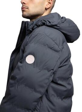 Parka Klout Santander matelassée grise pour homme