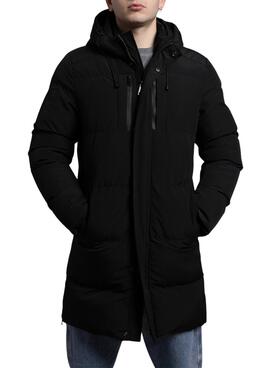 Parka Klout Andorra matelassée noire pour homme