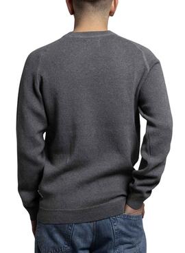 Maillot Klout Raglan gris pour homme