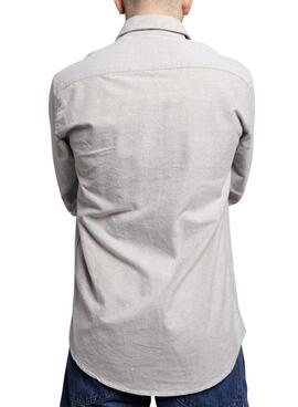 Chemise Klout Siberia gris pour homme