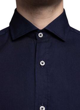 Chemise Klout Noite marine pour homme