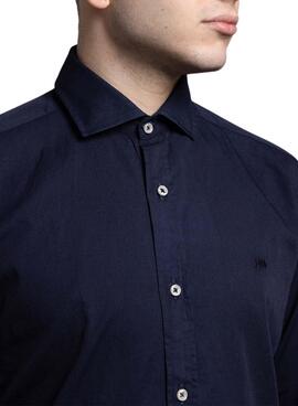 Chemise Klout Noite marine pour homme