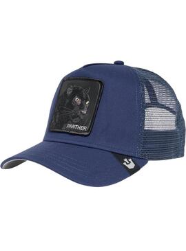 Casquette Goorin Bros Le Panthère Noire bleue