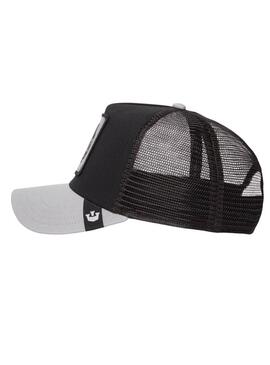 Casquette Goorin Bros Le Black Panther noir et gris