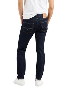 Pantalon Levis 502 Taper Onewash bleu pour homme.