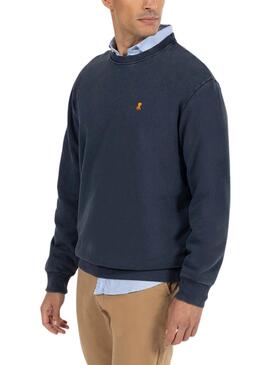 Sweatshirt El Pulpo brodé pour homme