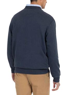 Sweatshirt El Pulpo brodé pour homme