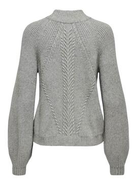 Pull gris pour femme Jersey Only Katia