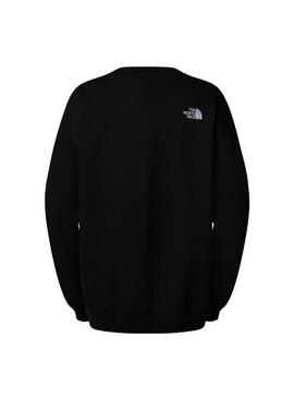 Sweat à capuche The North Face Essential Oversize noir pour femme