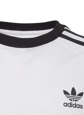 3STRIPES TEE BLANCHE