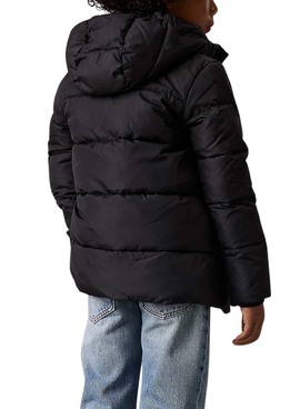 Veste Calvin Klein Essential Puffer Noire Garçon