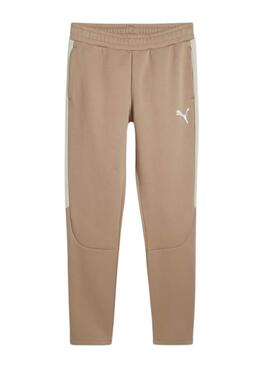 Pantalon Puma Evostripe beige pour homme