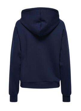 Sweatshirt Only Scarlett bleu marine pour femme