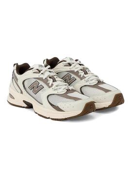 Chaussures New Balance 530 SMU beige et marron pour femme