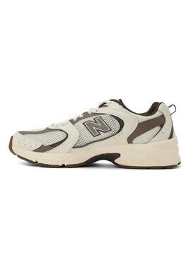 Chaussures New Balance 530 SMU beige et marron pour femme