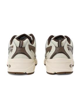 Chaussures New Balance 530 SMU beige et marron pour femme