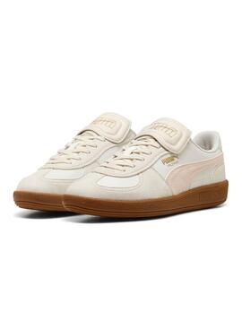 Sneakers Puma Premium Palermo blanc pour femme.