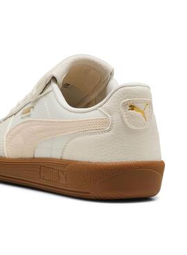 Sneakers Puma Premium Palermo blanc pour femme.