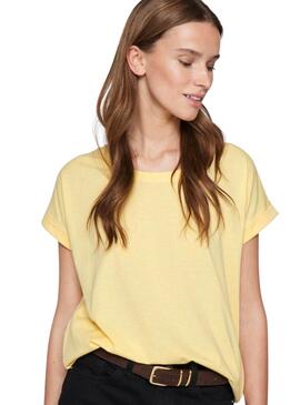 Débardeur Vila Vidreamers New jaune pour femme