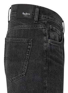 Jean Pepe Jeans Nils Loose negro para hombre