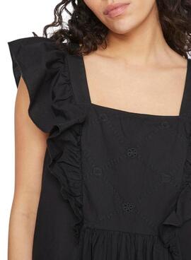 Robe noire pour femme Vila Vipimma