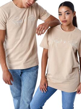 T-shirt Project x Paris Logo beige pour homme