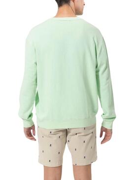 Sweatshirt Le Poulpe Logo Vert Pour Homme