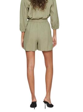 Shorts Vila Vijillo Verde Pour Femme