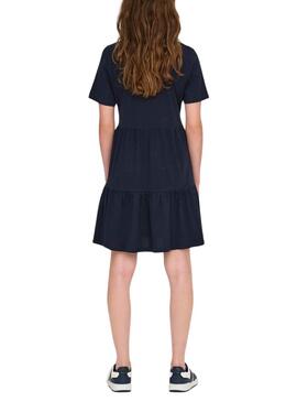 Robe Only May Peplum Bleu pour Femme