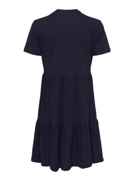 Robe Only May Peplum Bleu pour Femme