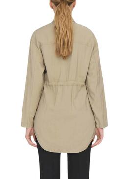 Veste Only Nadine Utility Beige pour Femme