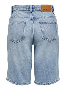 Shorts en jean Only Sonny Wide para mujer.