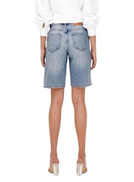 Shorts en jean Only Sonny Wide para mujer.