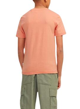 T-shirt Name It Joraruba Aop Orange Enfant